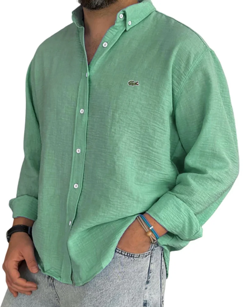 Chemise élégante griffée