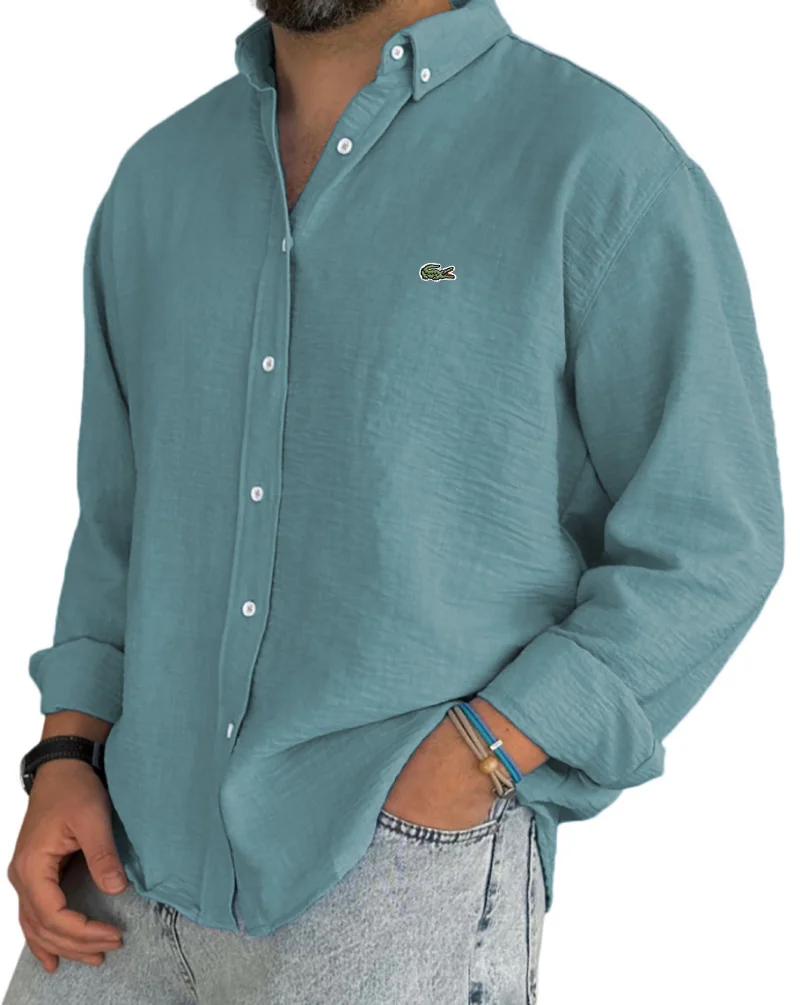 Chemise élégante griffée