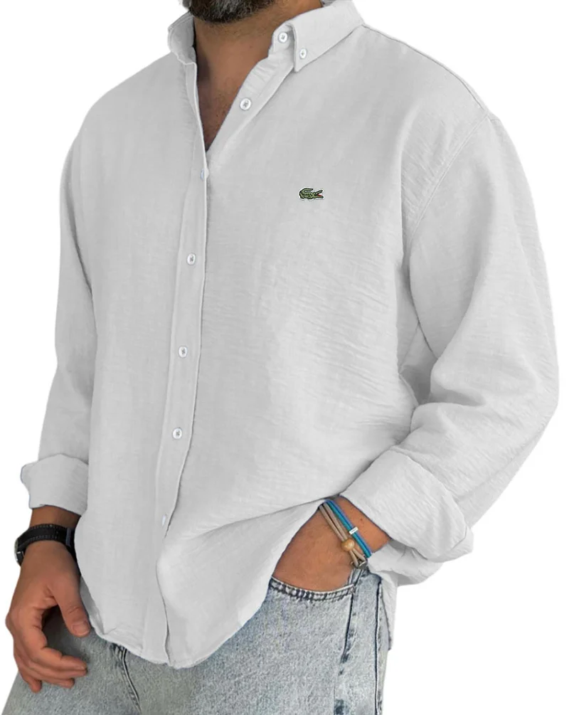 Chemise élégante griffée