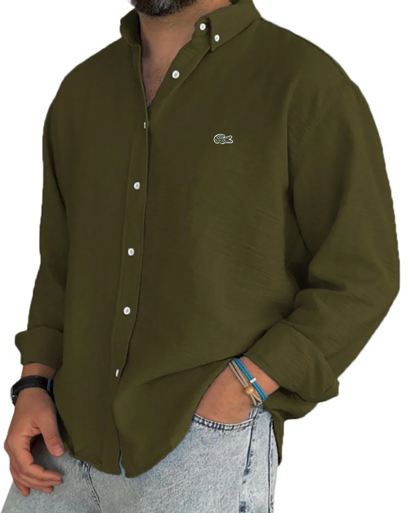 Chemise élégante griffée