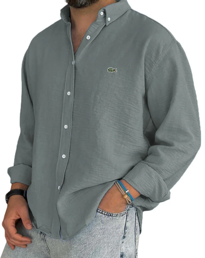 Chemise élégante griffée