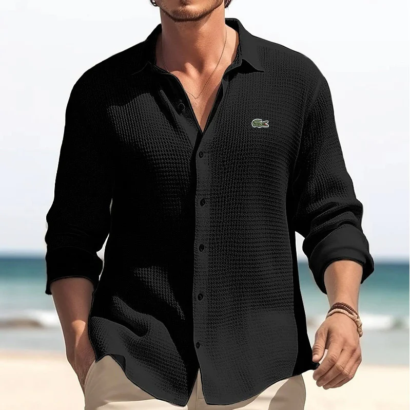 Chemise élégante griffée
