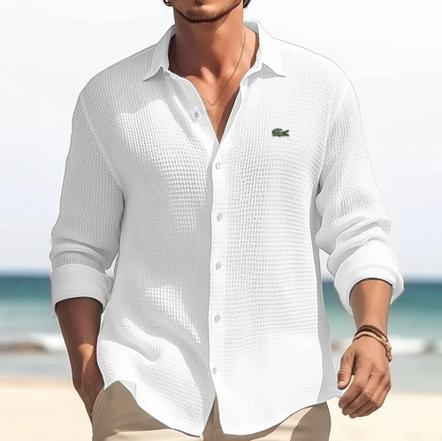 Chemise élégante griffée