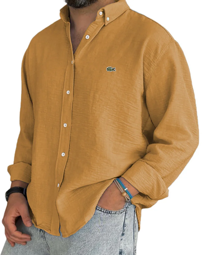 Chemise élégante griffée