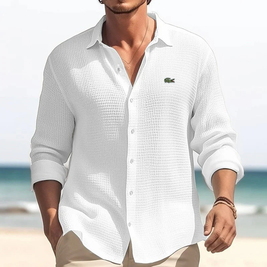 Chemise élégante griffée